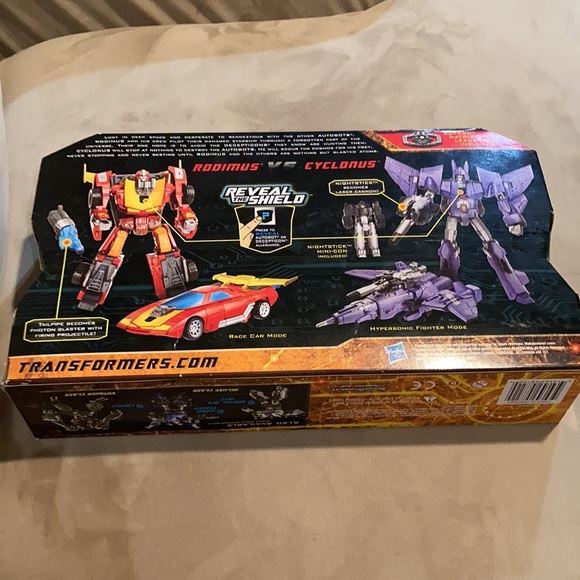 Transformers collectible, brand new in box never opened. Box has minimal wear. - Picture 3 of 3